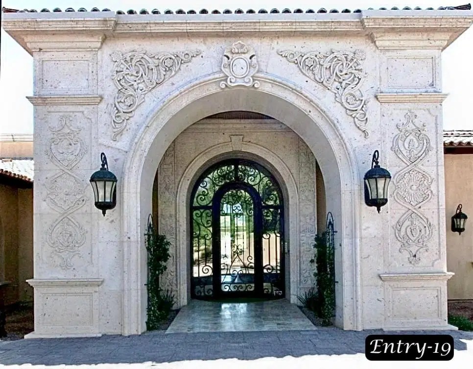 Entryway & Door Surrounds Portfolio - Architectural Stone Elements